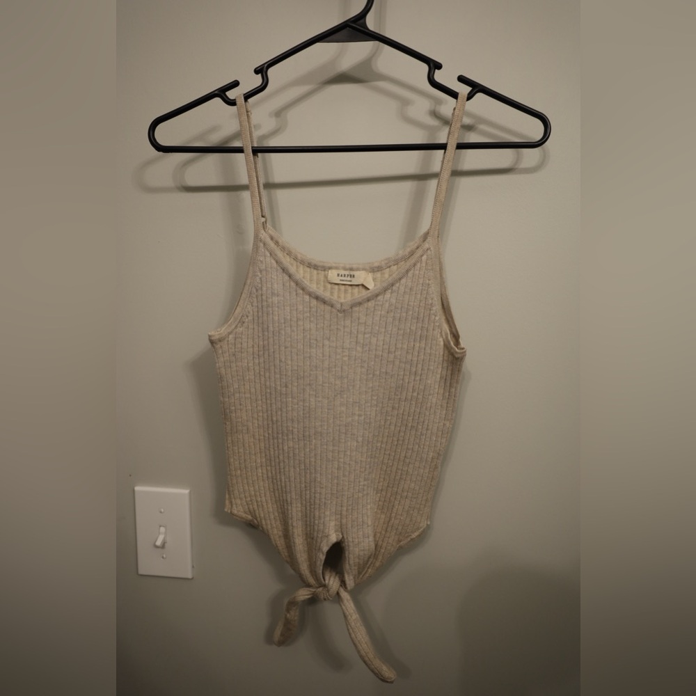 Tan tank in small